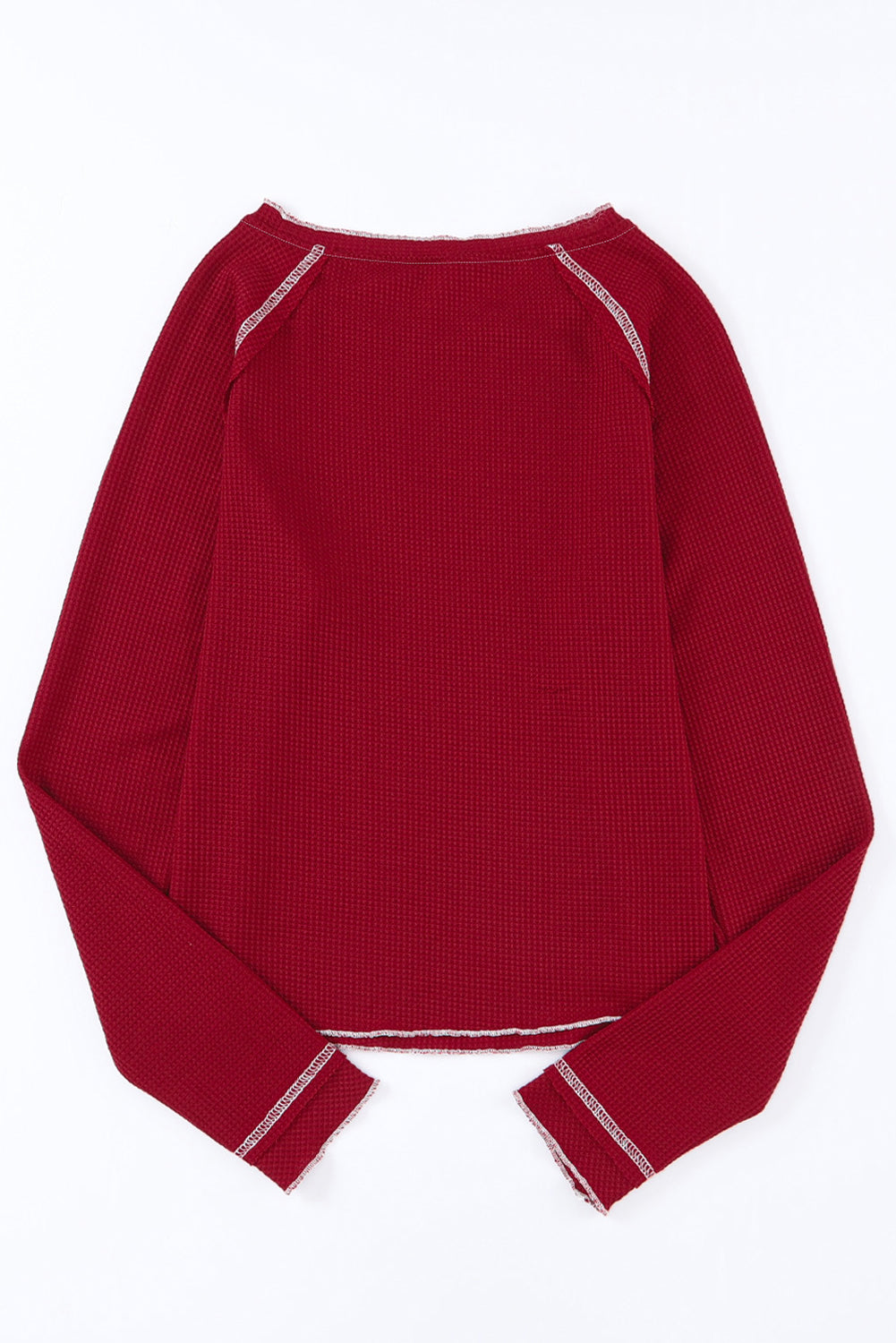 Red Long Sleeve Top