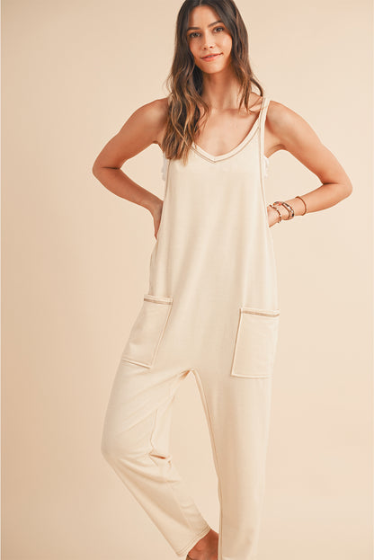 Loose Fit Harem Jumpsuit