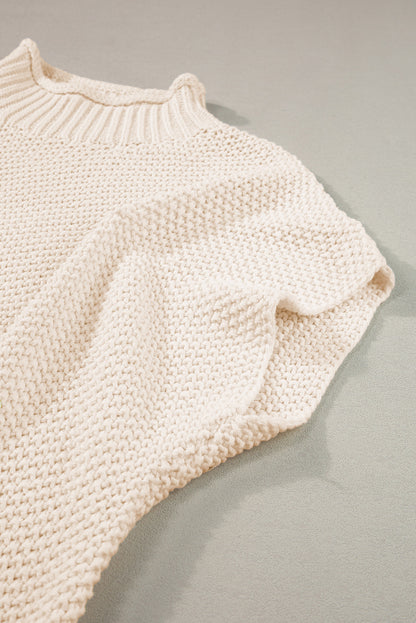 Beige Knitted Top