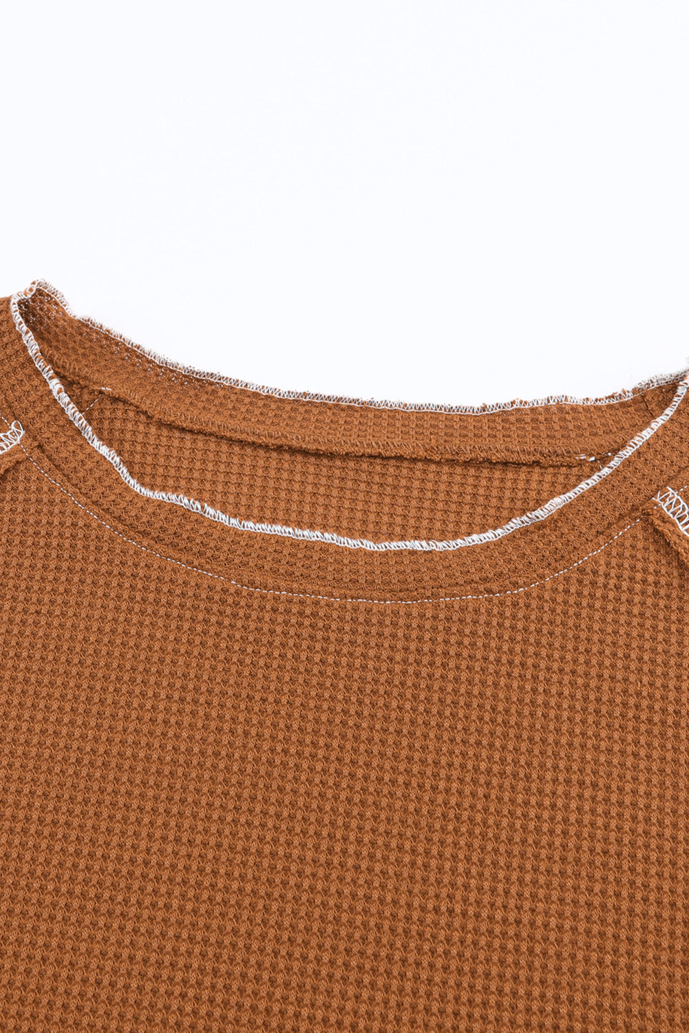 Brown Long Sleeve Top