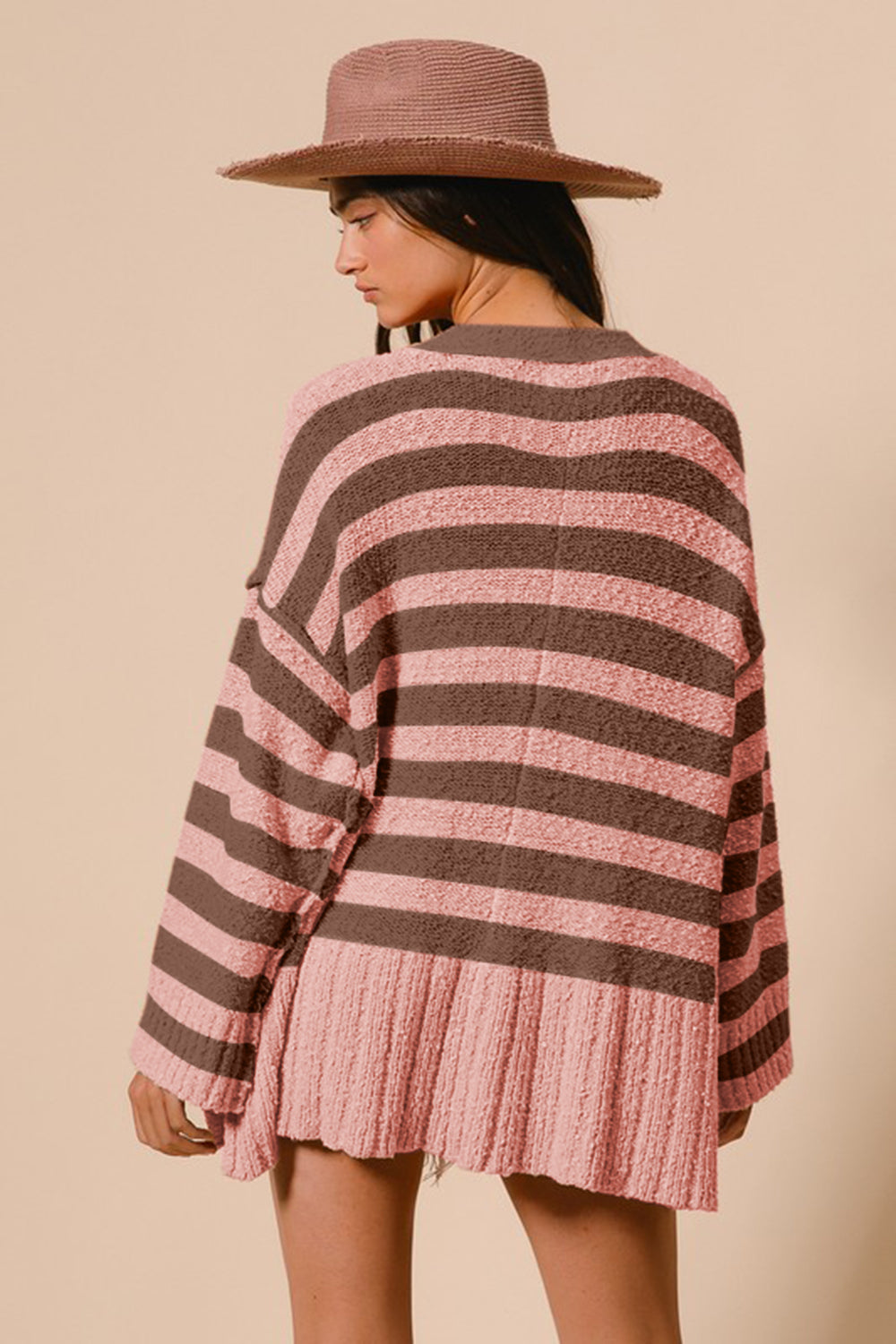 BiBi Striped Cardigan