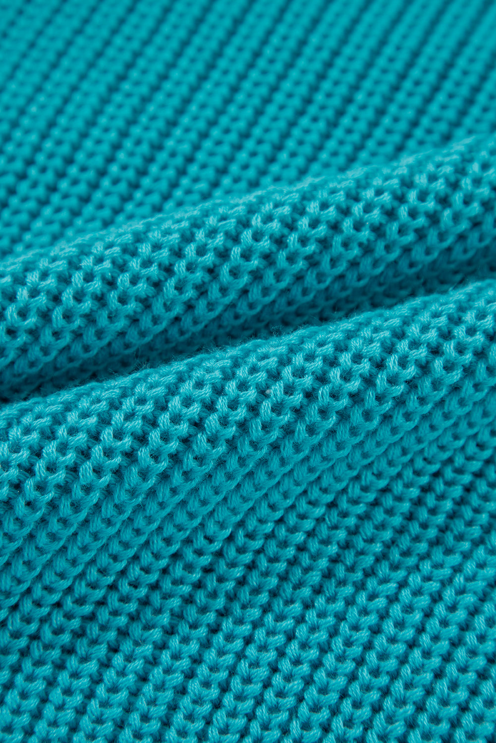 Turquoise Knit Sweater