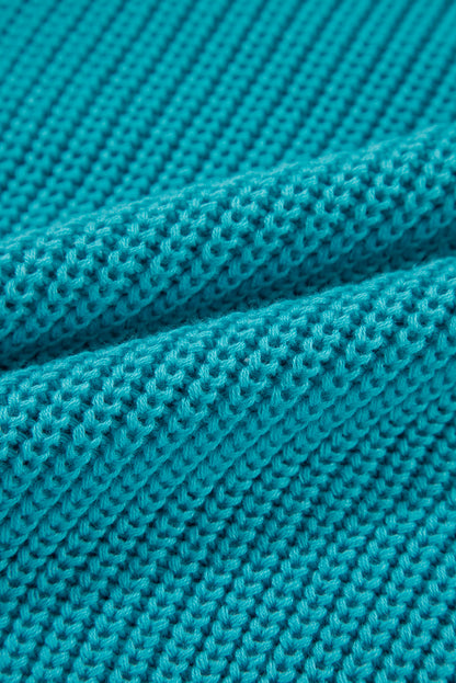 Turquoise Knit Sweater