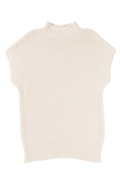 Beige Knitted Top