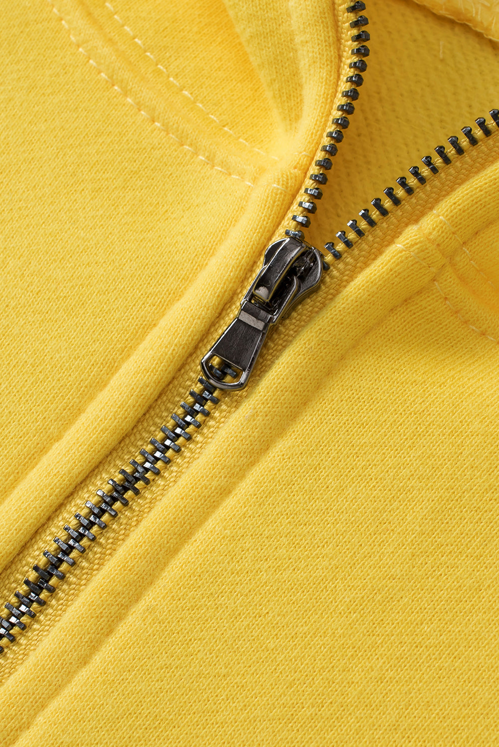 Yellow Hoodie with Kangaroo Pocket