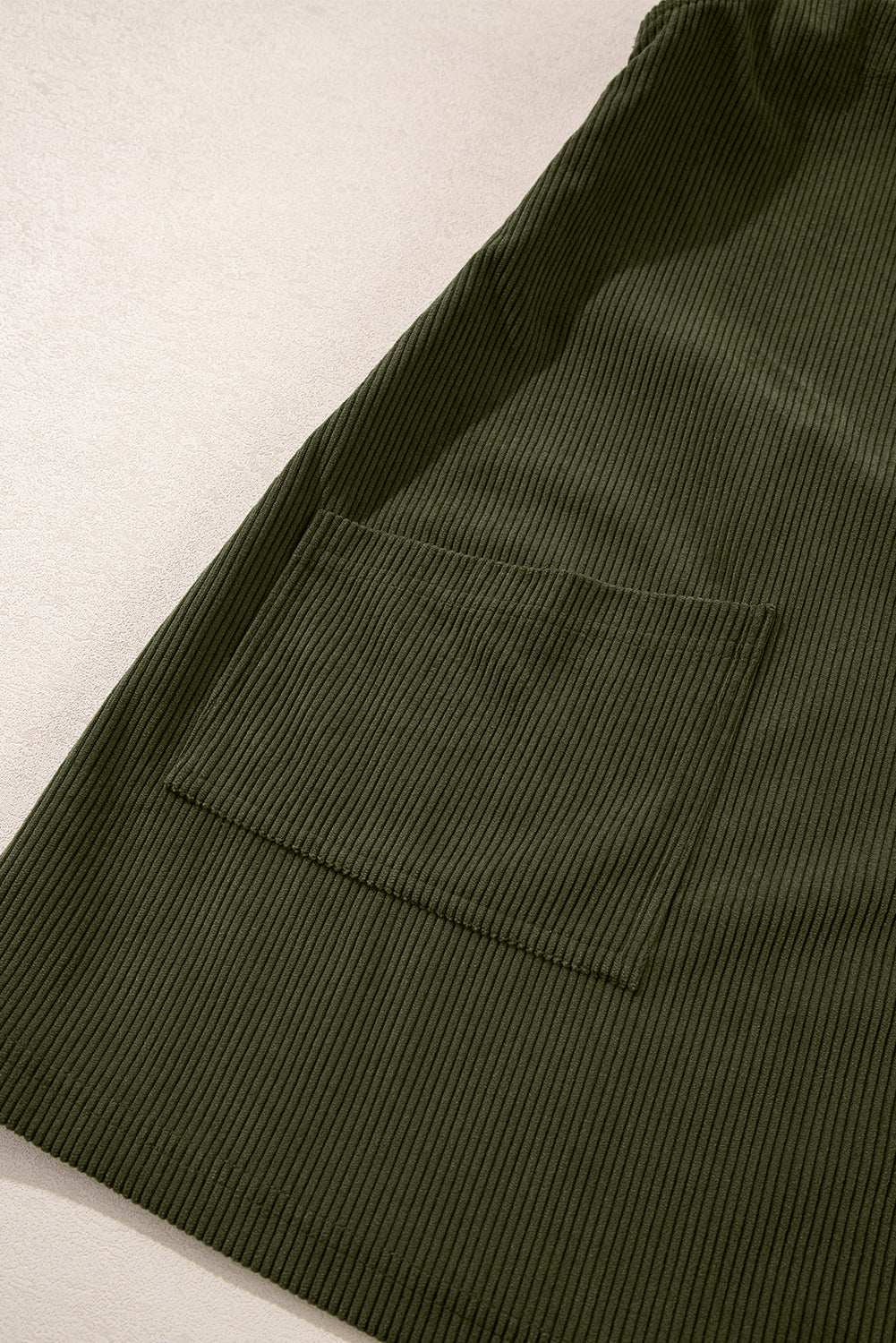 Vineyard Green Corduroy Overall Dress