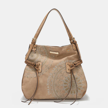 Nicole Lee USA Side Braided Hobo Bag