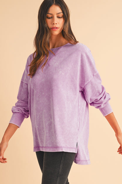 Mineral Wash Oversized Sweatshirt