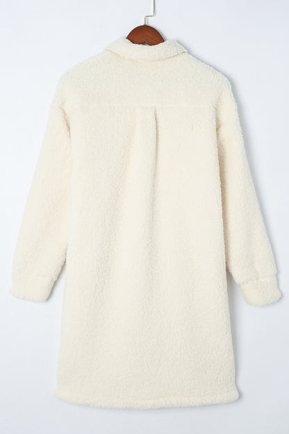 Beige Teddy Coat