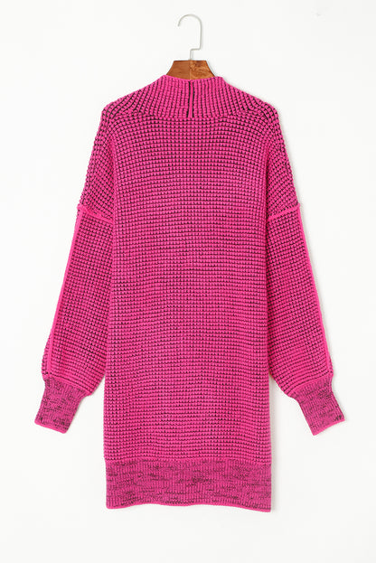 Rose Knit Long Cardigan