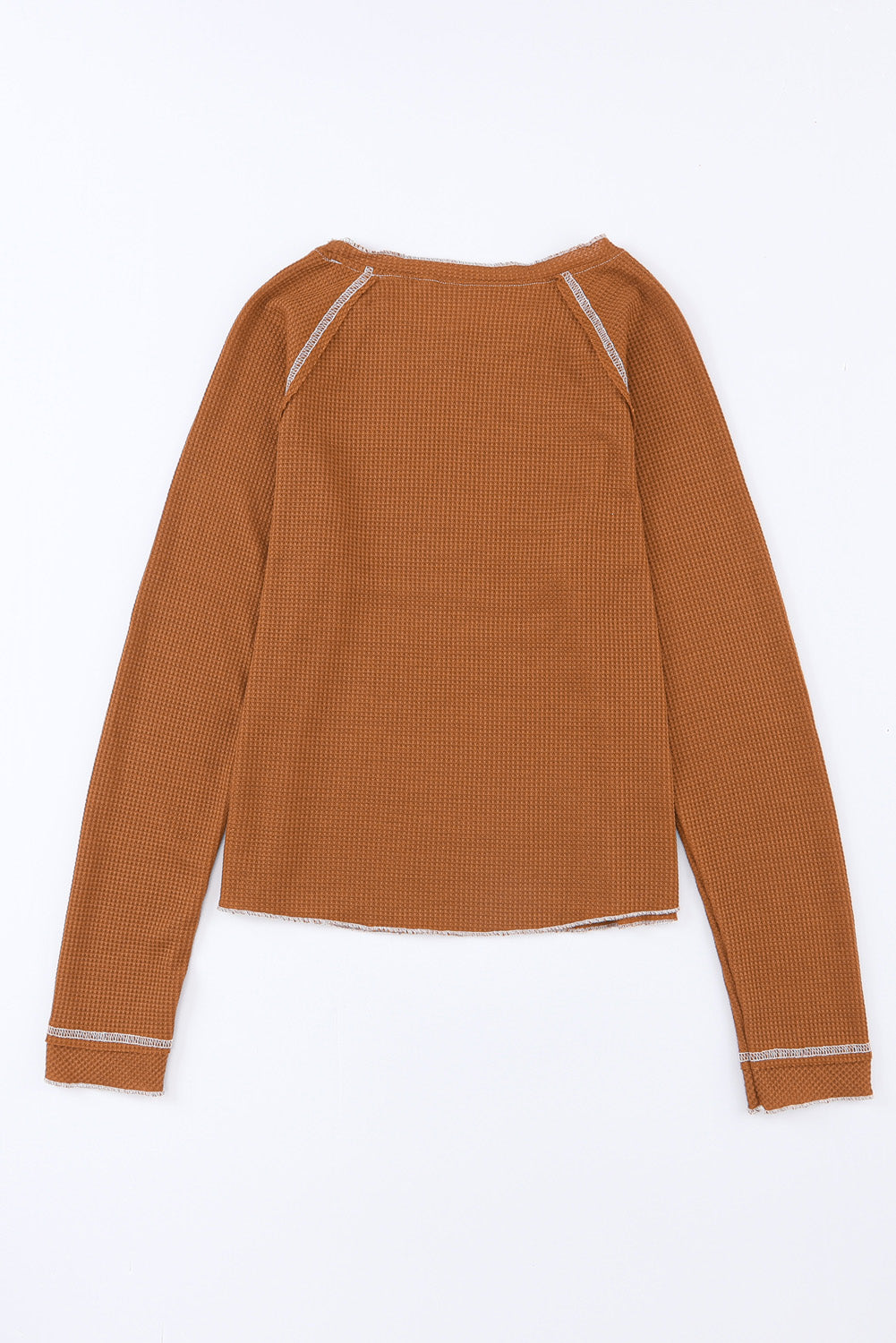 Brown Long Sleeve Top