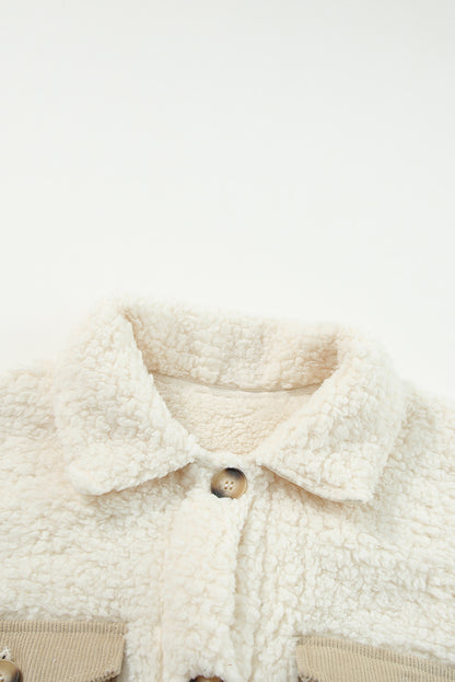 Beige Teddy Coat