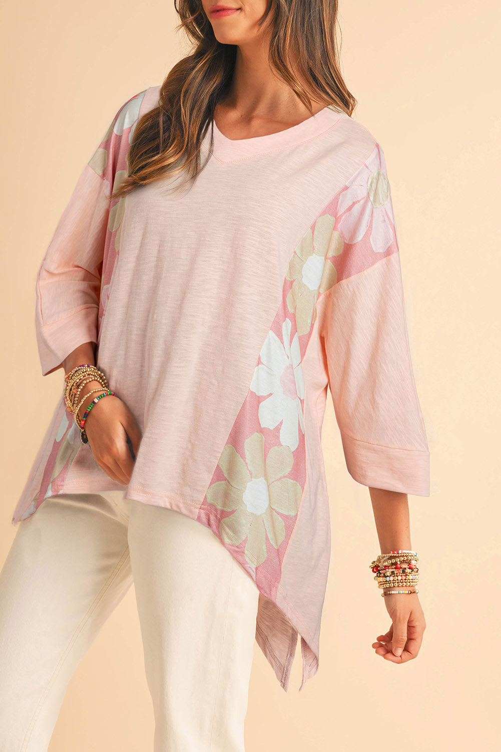 Pink Oversized Top