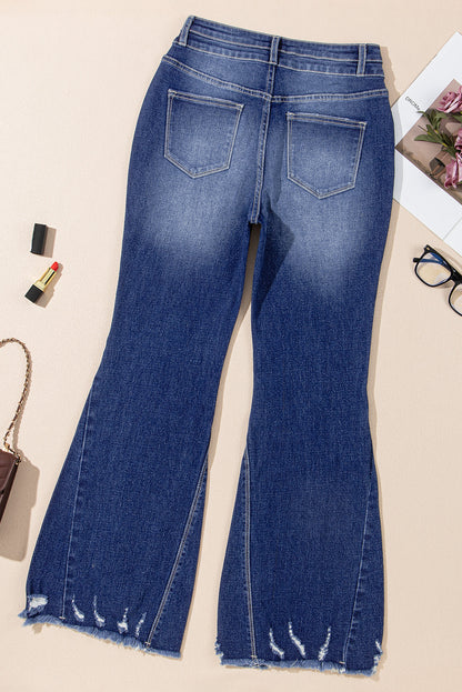 Sail Blue Flared Jeans