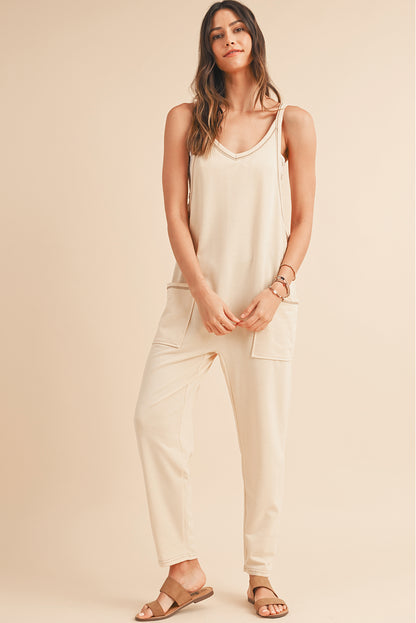 Loose Fit Harem Jumpsuit