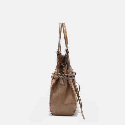 Nicole Lee USA Side Braided Hobo Bag