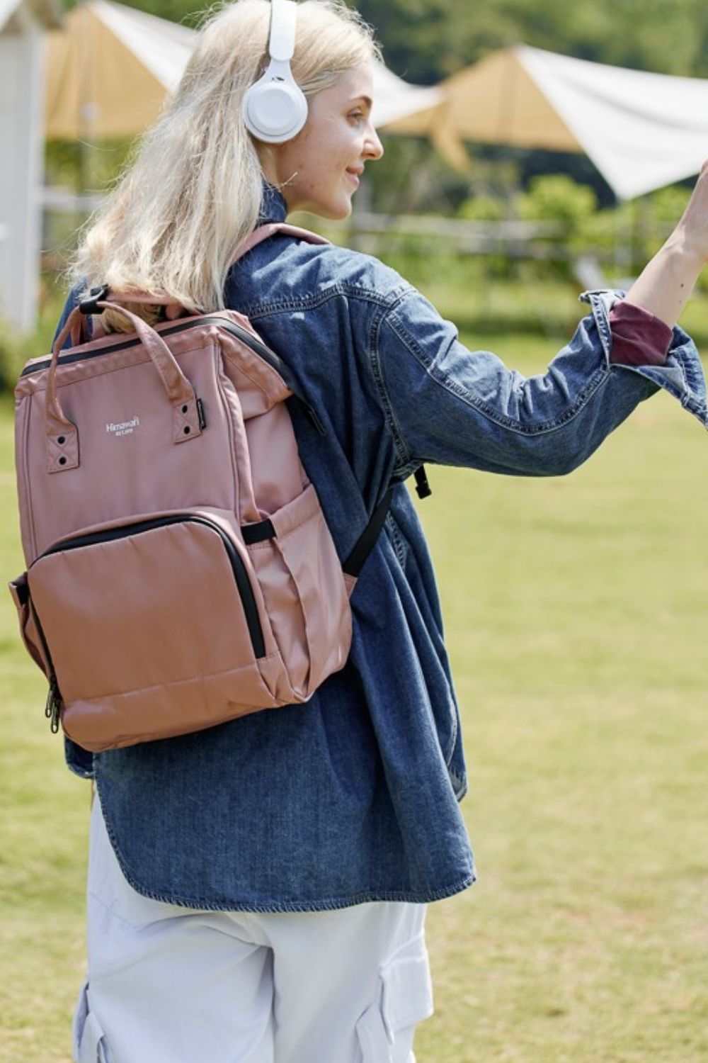 Himawari Waterproof and Anti-Theft Backpack