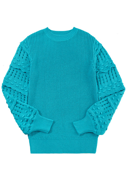 Turquoise Knit Sweater