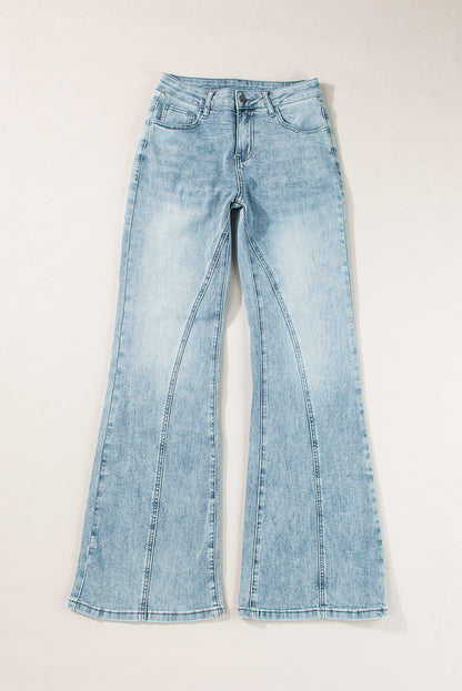 Dusk Blue Acid Wash Jeans