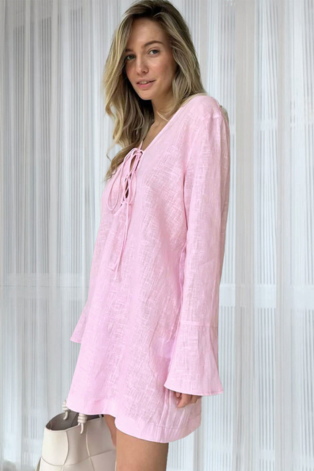 Light Pink Pajama Dress