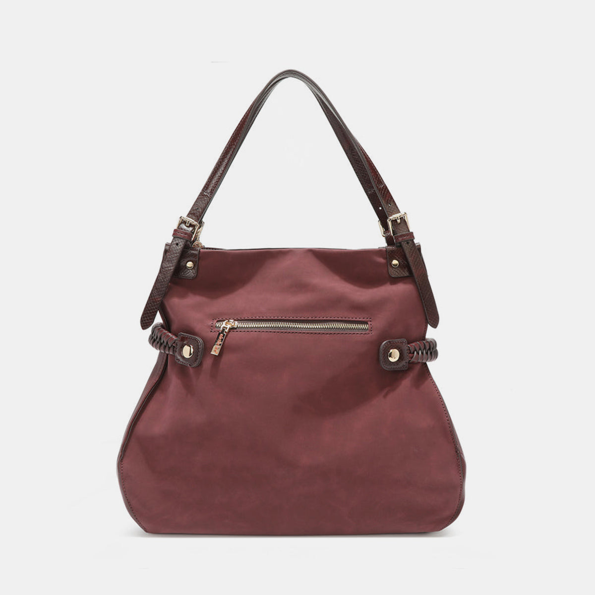 Nicole Lee USA Side Braided Hobo Bag