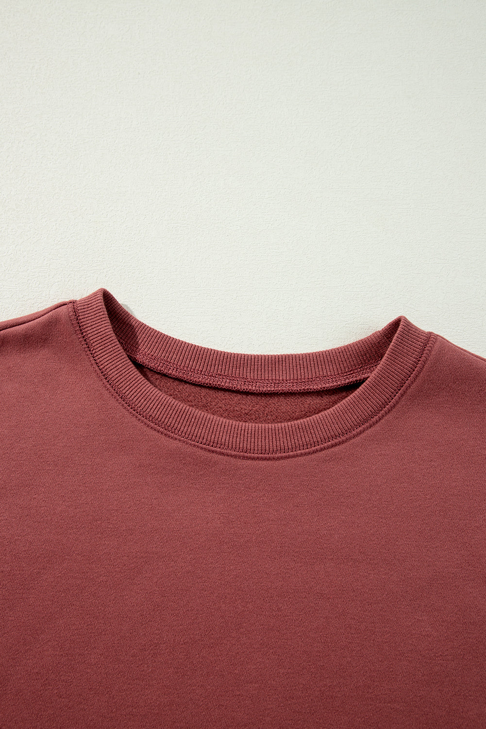 Mineral Red Two Tone Sweatshirt