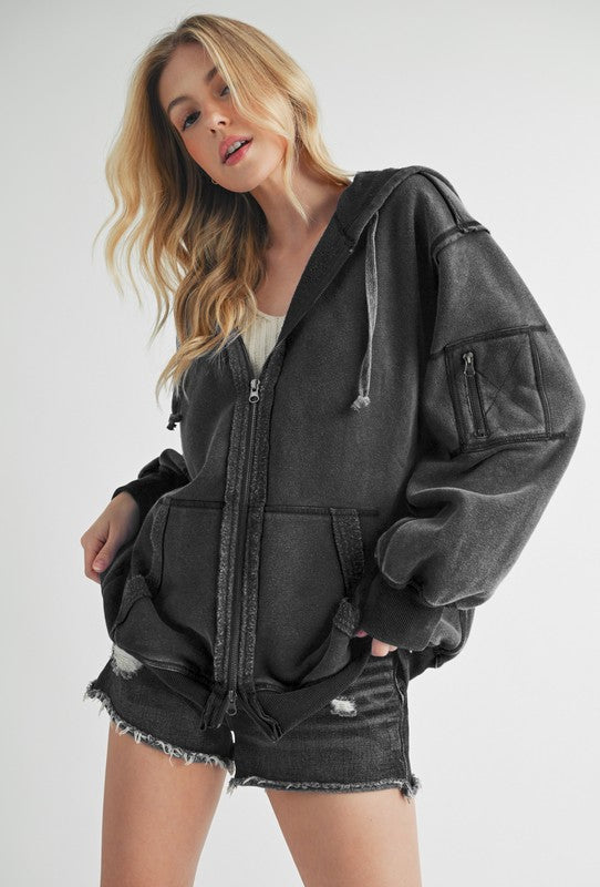 Aemi+Co Exposed Seam Jacket