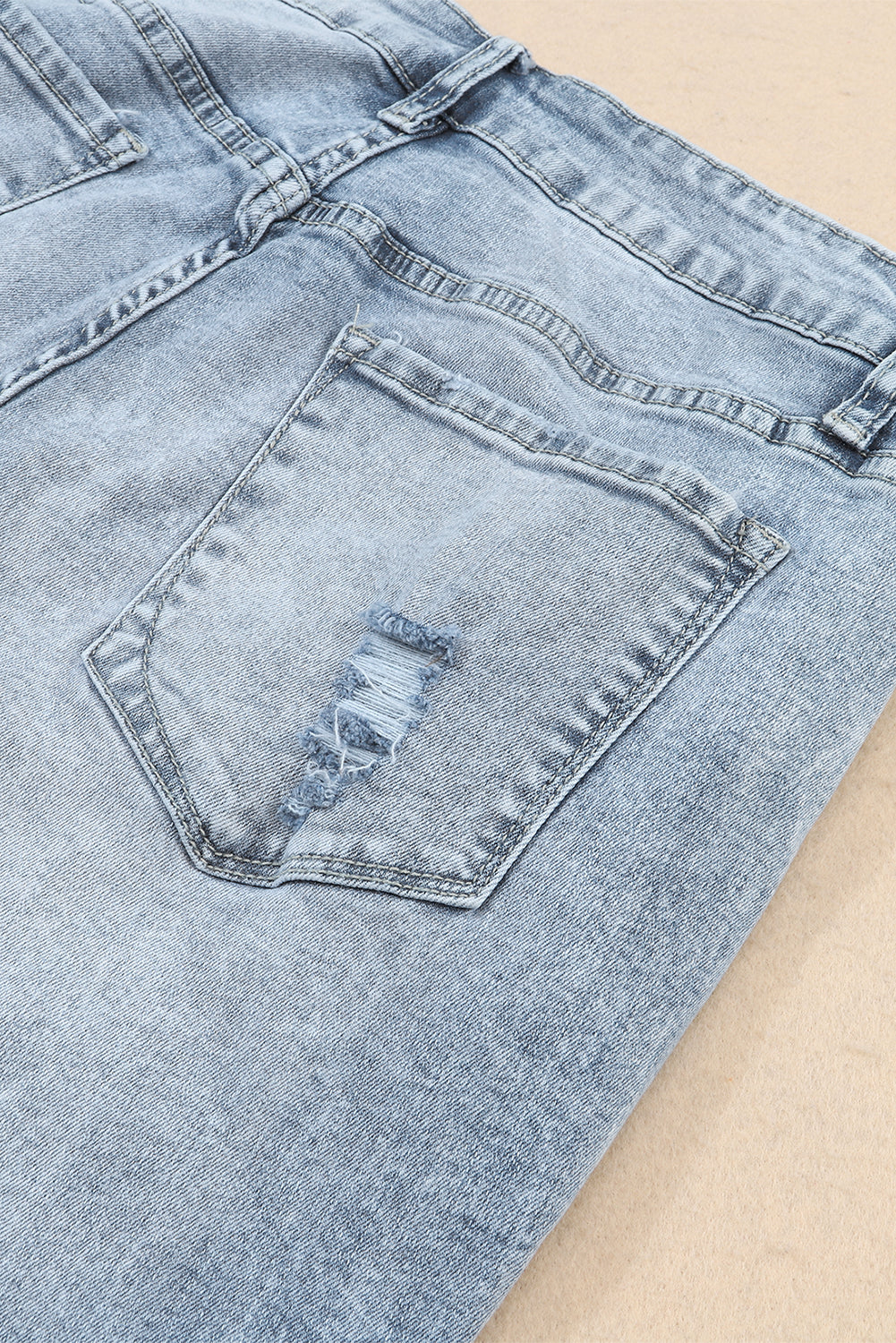 Sky Blue High Waist Jeans