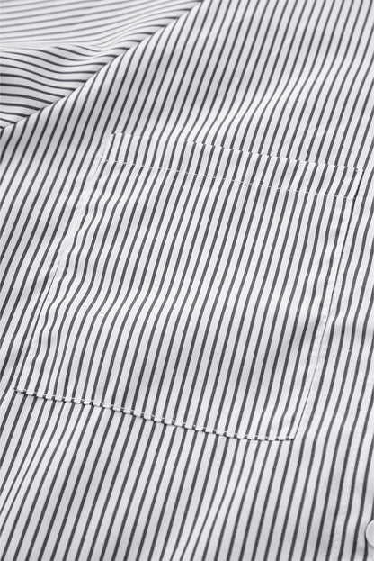 Black Striped Shirt