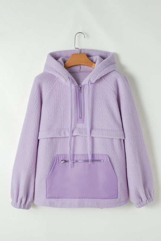 Lavendula Zipped Hoodie