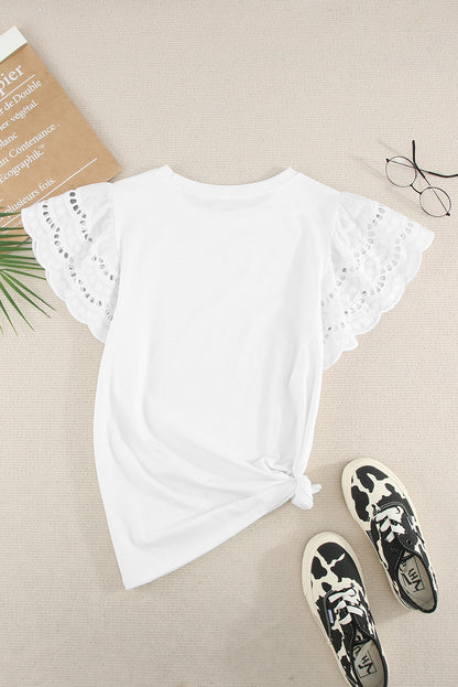 White Casual Top