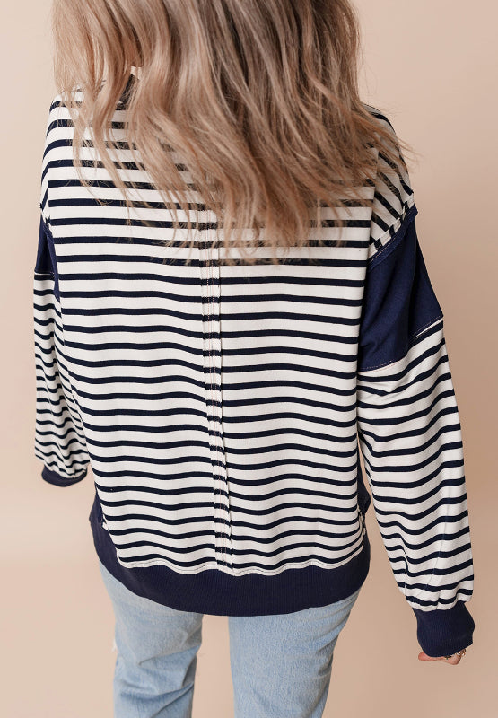 Exposed Seam Sweatshirt