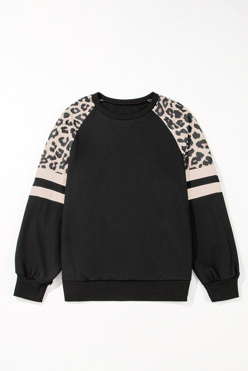 Black Leopard Sweatshirt