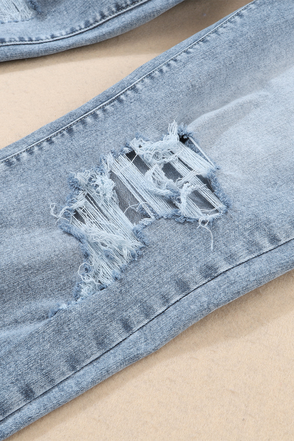 Sky Blue High Waist Jeans