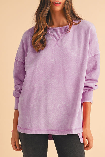 Mineral Wash Oversized Sweatshirt