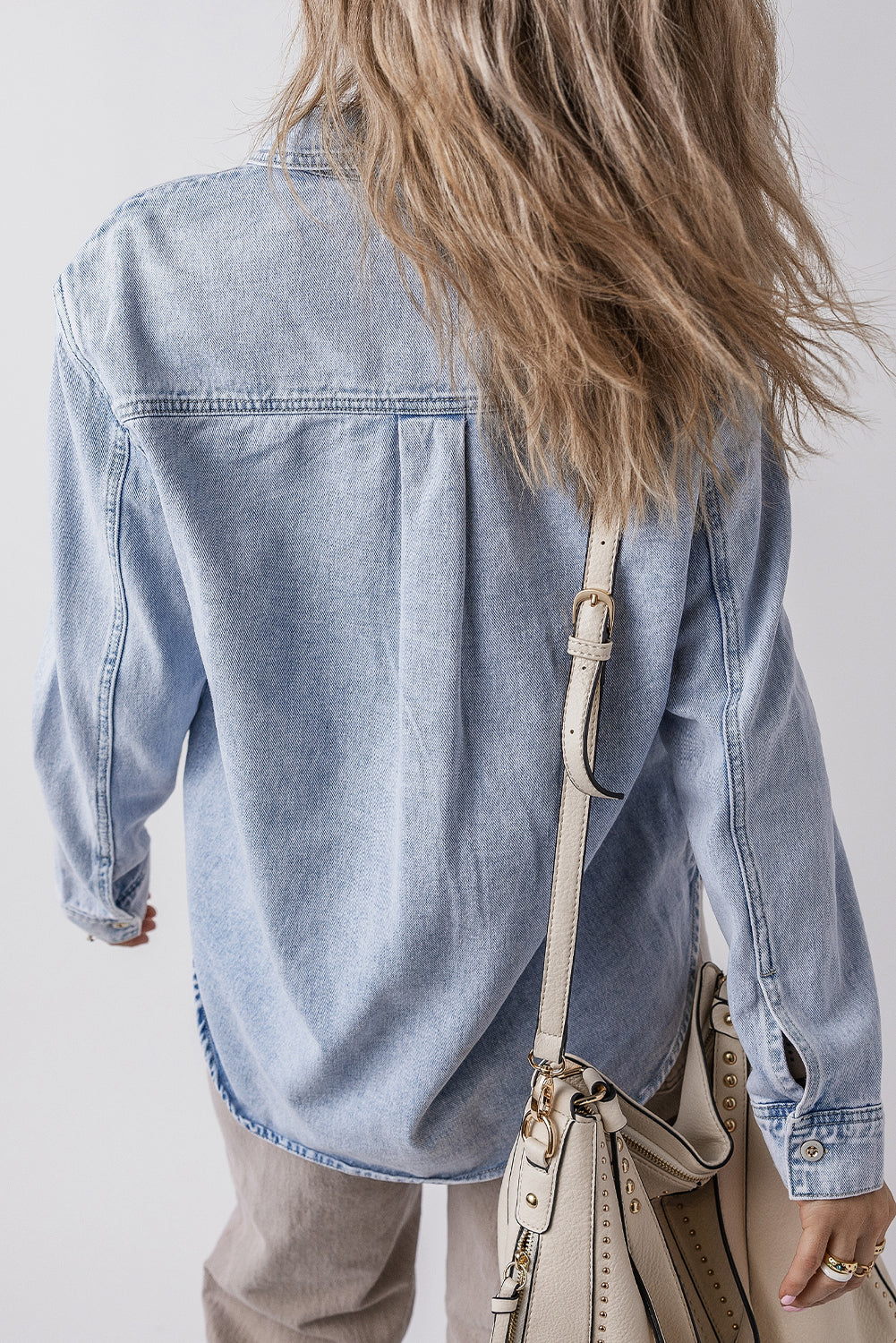 Beau Blue Denim Shirt