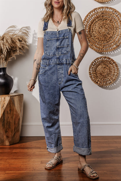 Sail Blue Denim Overall