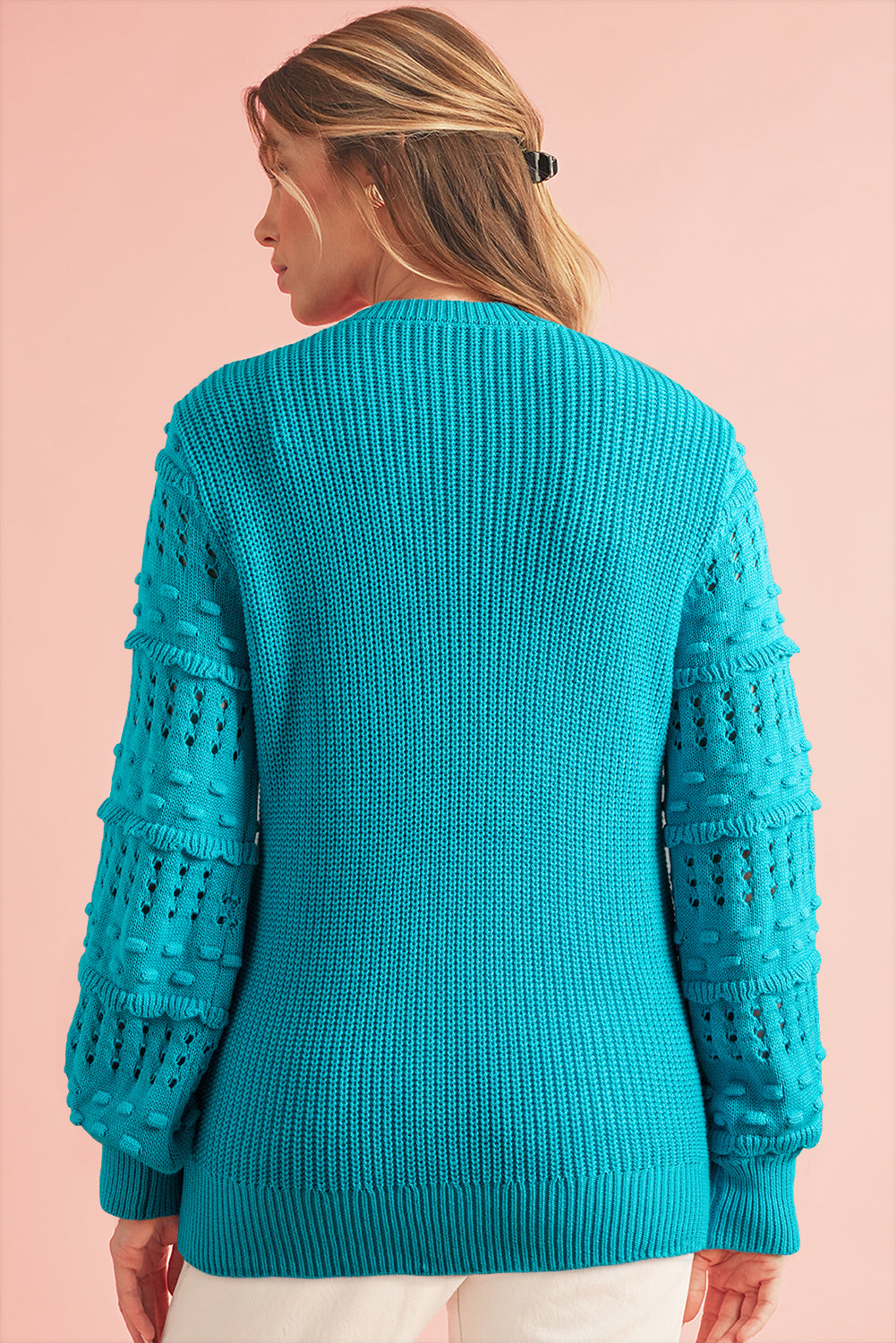 Turquoise Knit Sweater