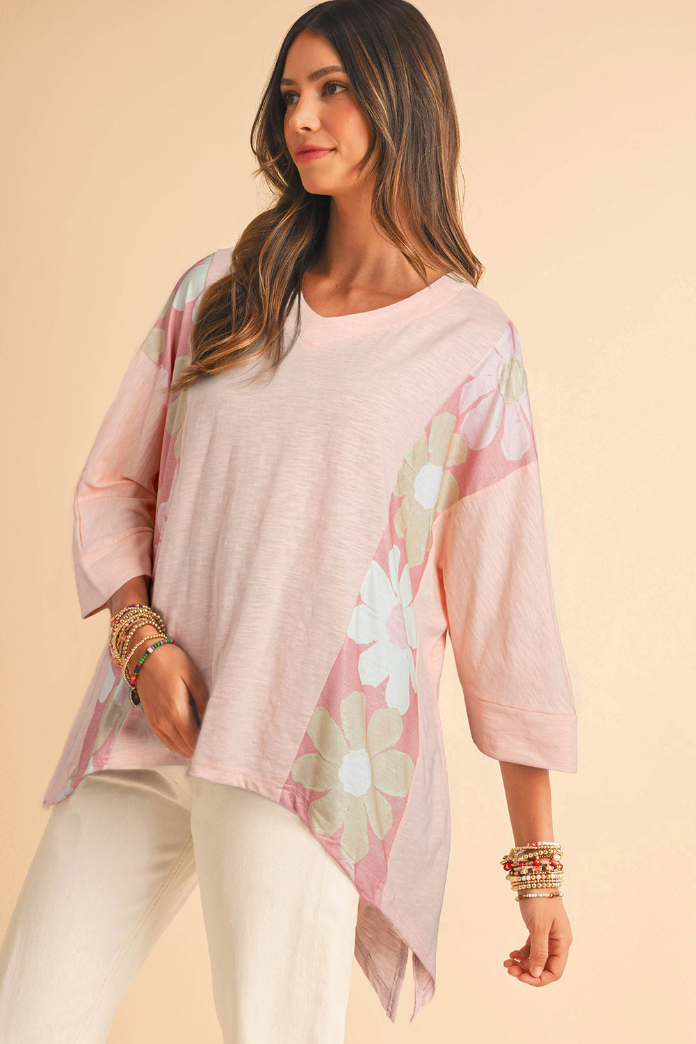 Pink Oversized Top