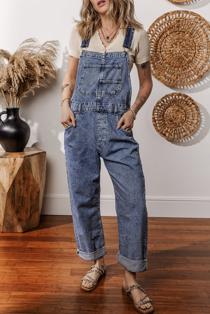 Sail Blue Denim Overall