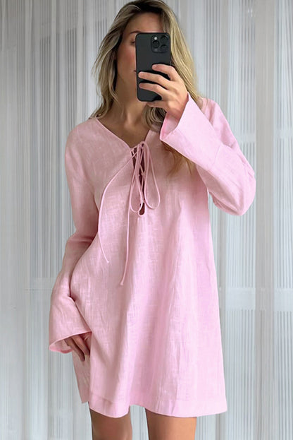 Light Pink Pajama Dress