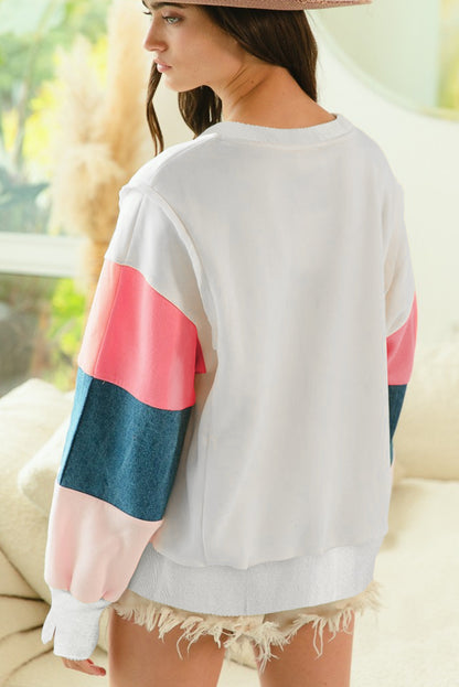 White Long Sleeve Top