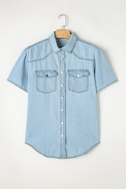 ModernEdge Denim Shirt