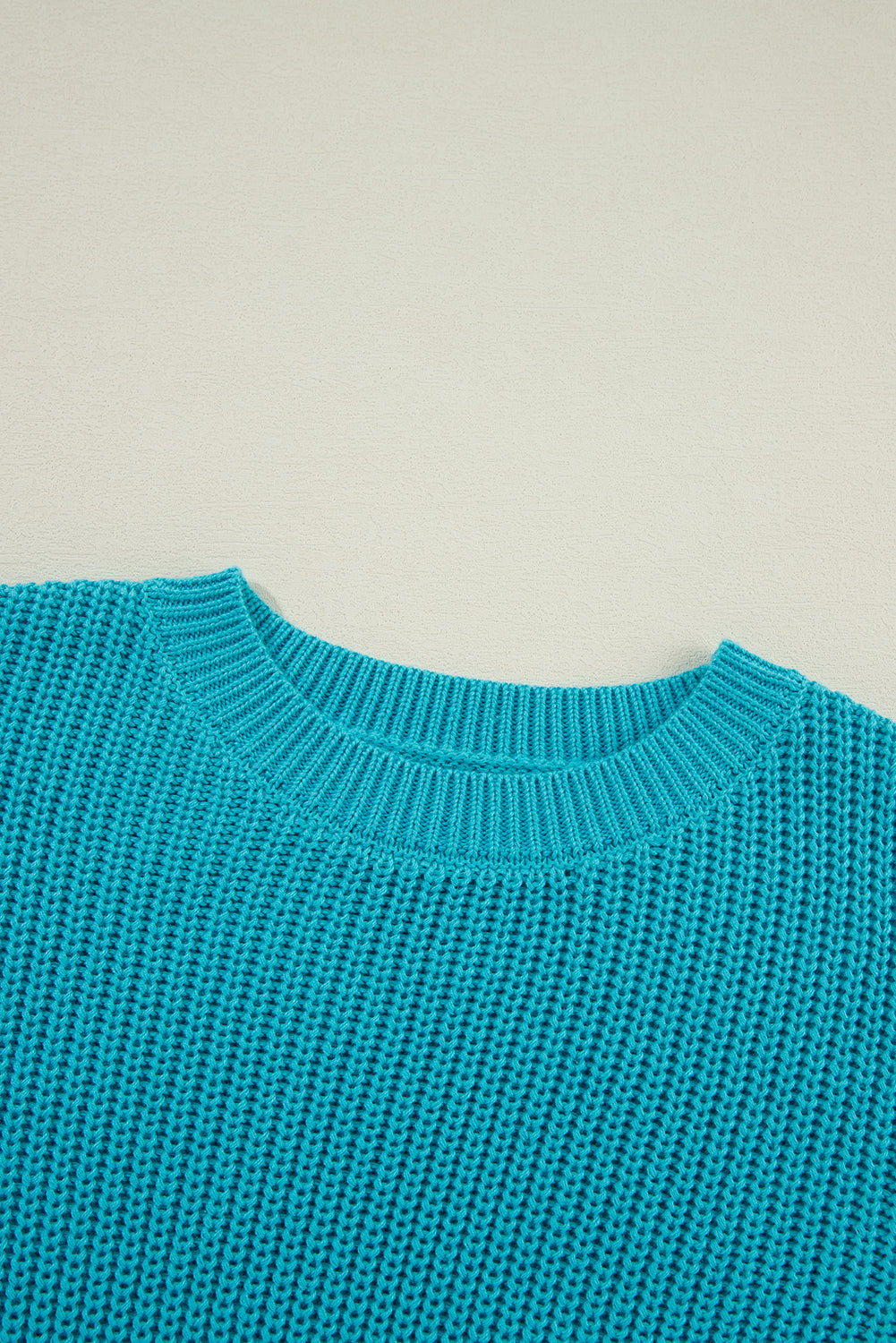 Turquoise Knit Sweater