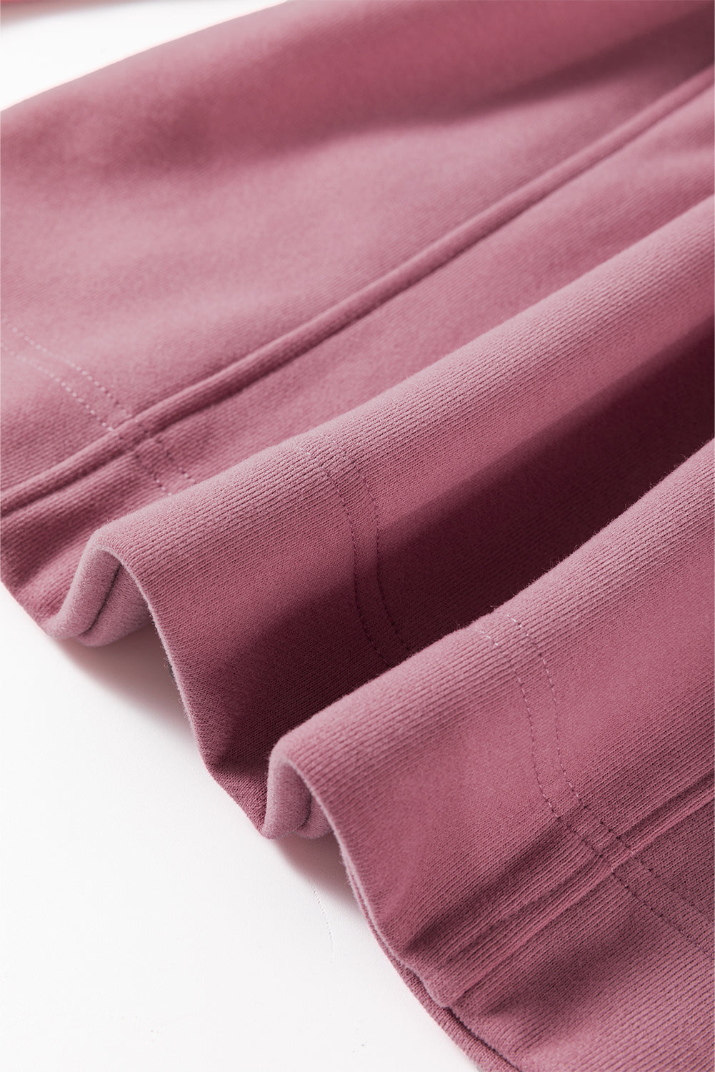 Fushia Plain Sweatshirt