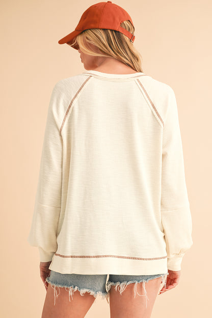 Beige Pullover