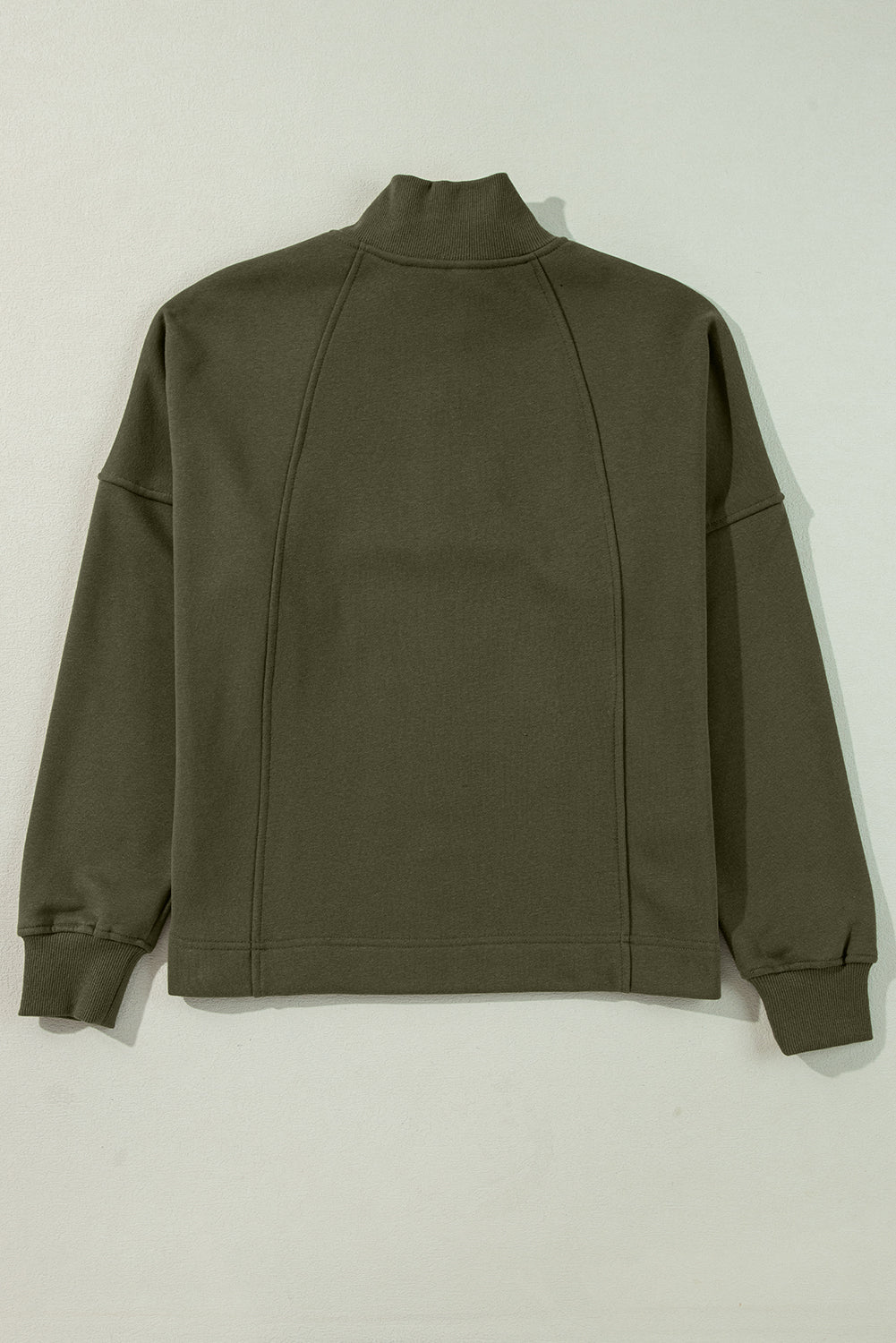 Jungle Green Plain Sweatshirt