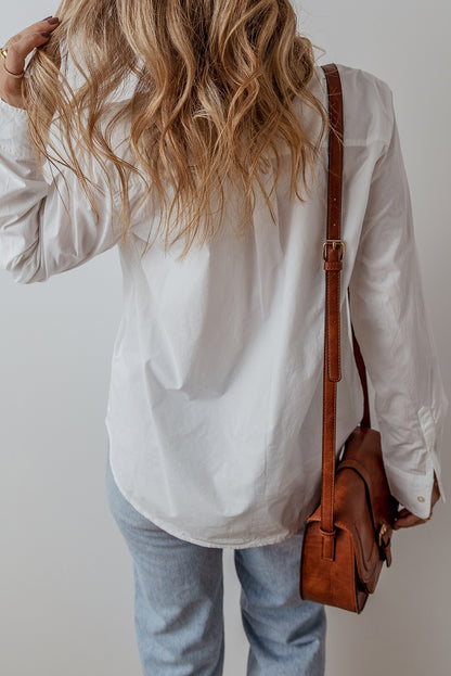 White Lace Shirt