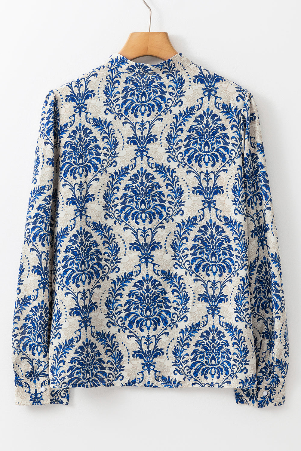 Sky Blue Bohemian Print Shirt