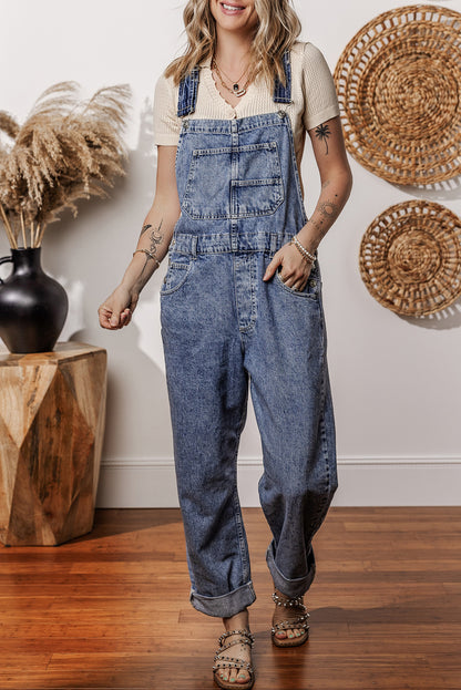 Sail Blue Denim Overall